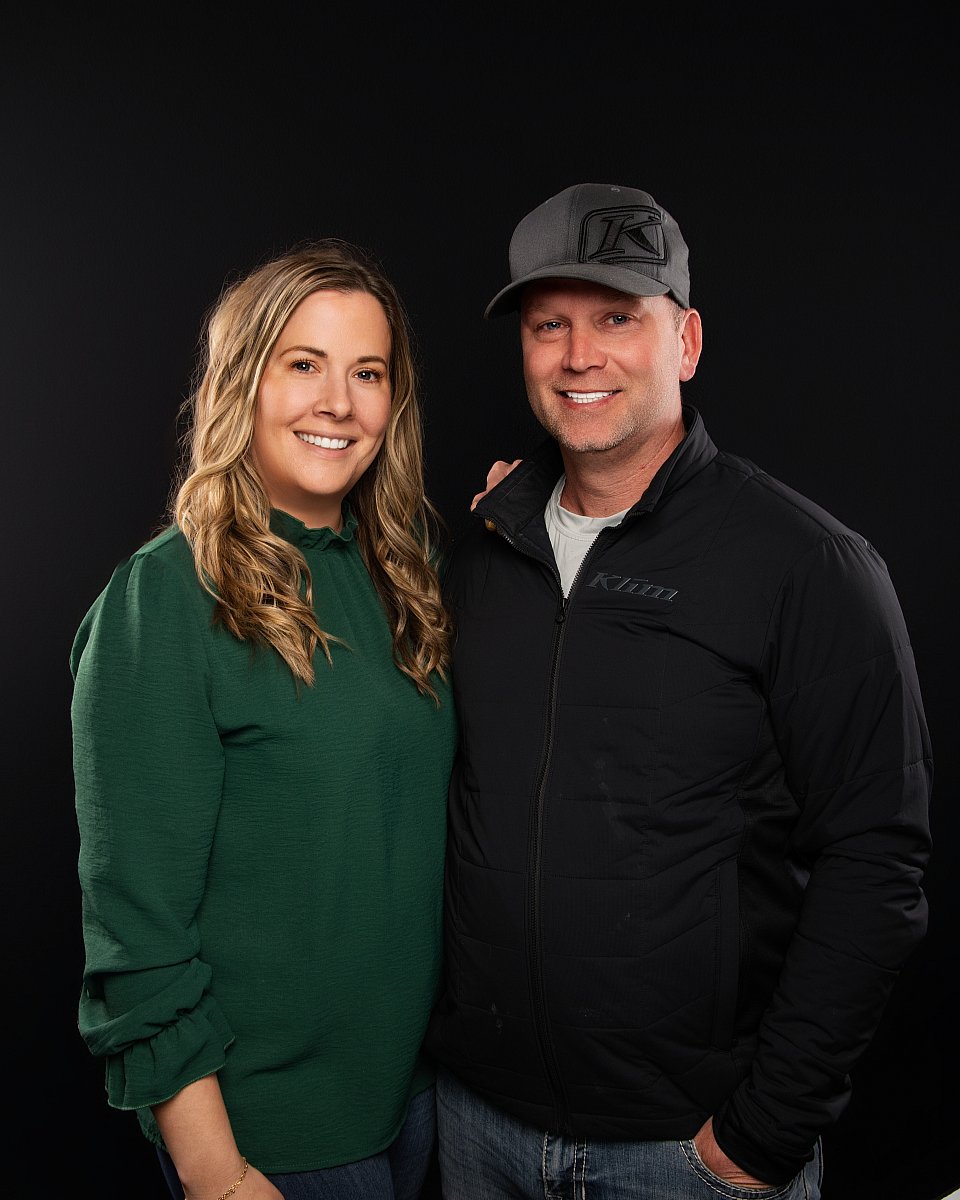 Joey and Megan Freeman Portrait owners of Sportsline Photography