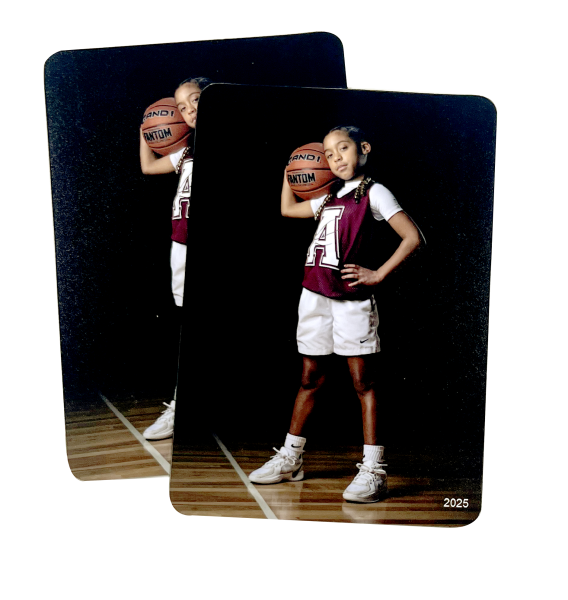 girls basketball sports portrait magnet example.png